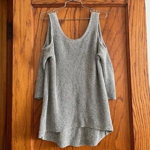 Express Cold Shoulder Sweater